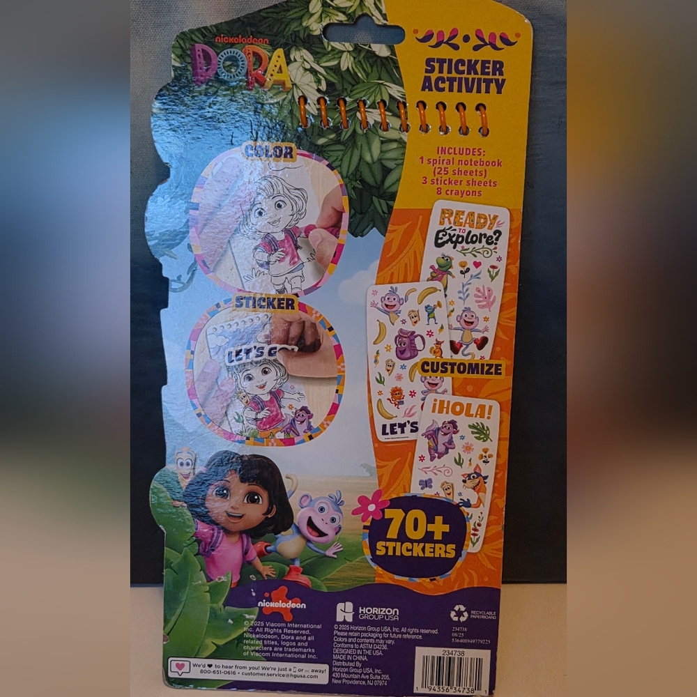 Dora the Explorer Activity Set - Picture 5 of 7